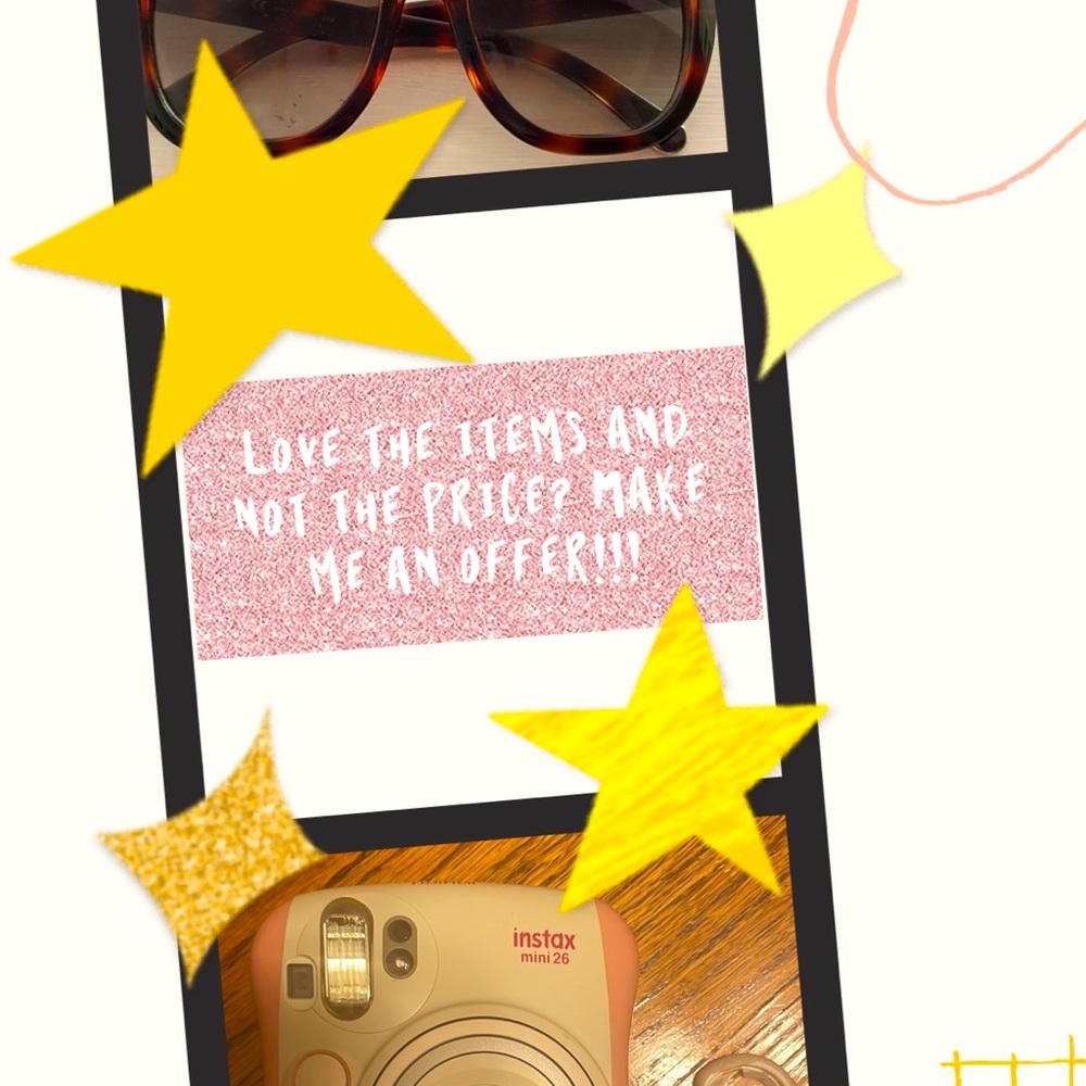 Shoot me a price on any items you may like!!!